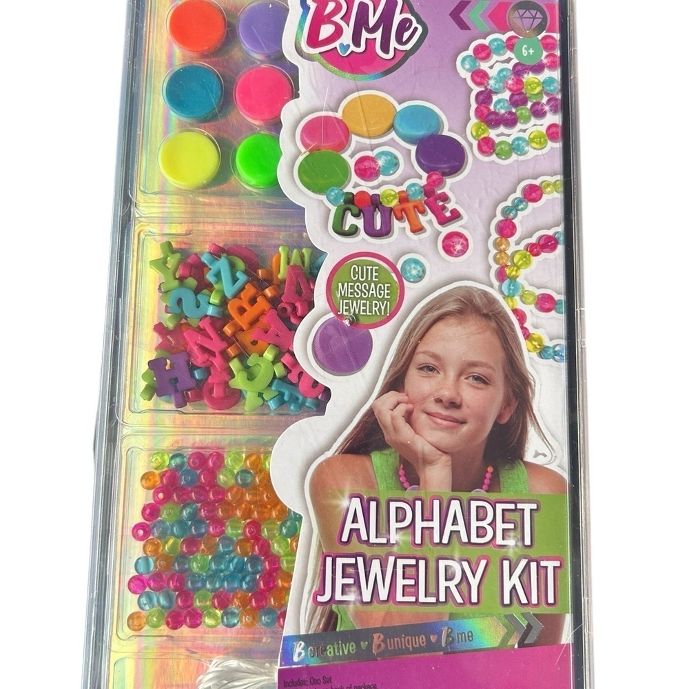💖 Bead It Up! 🎨 6-Pack Alphabet Jewelry Kits for Creative Fun